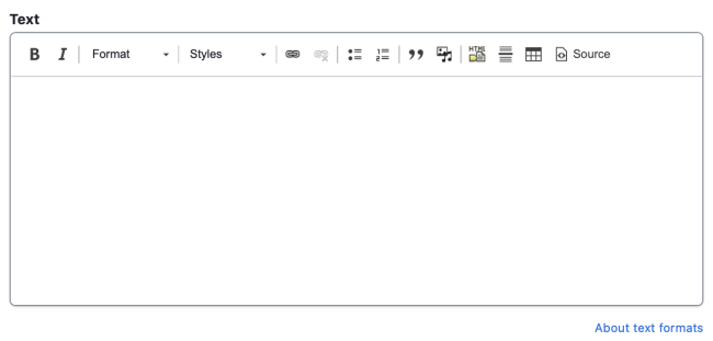 WYSIWYG Screen shot