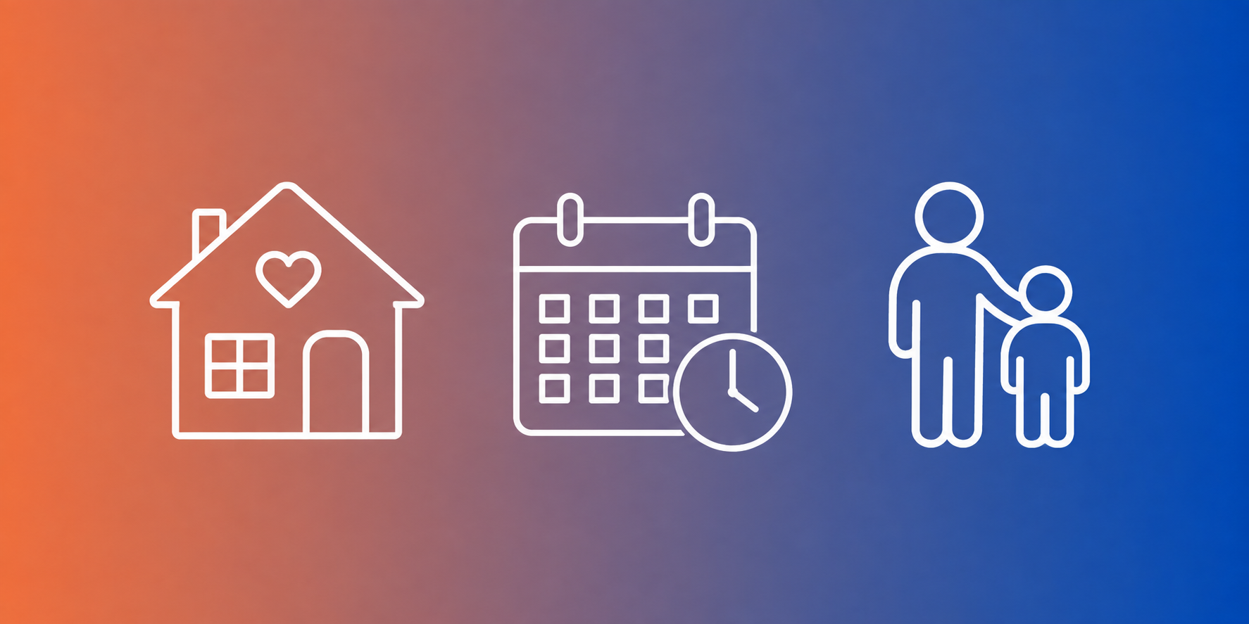 Banner image and icon for physical custody