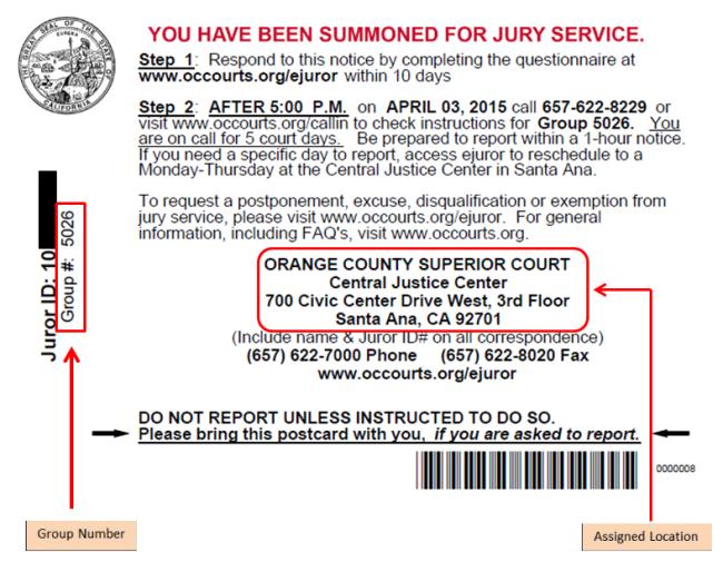 Jury Summons