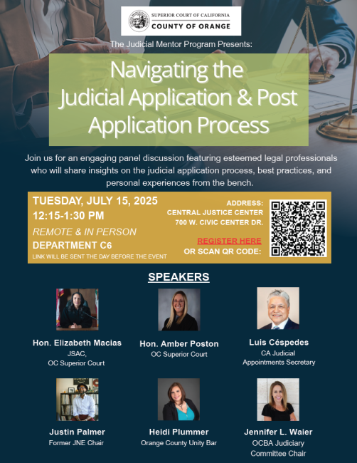 Flyer describing JMP Event for July 2025.
